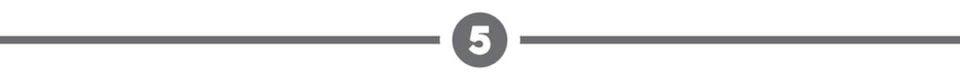 A dividing line with a '5' in the middle.