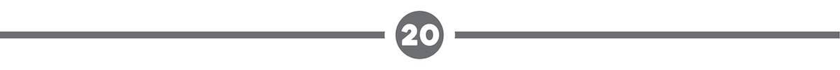 A dividing line with a '21' in the middle.