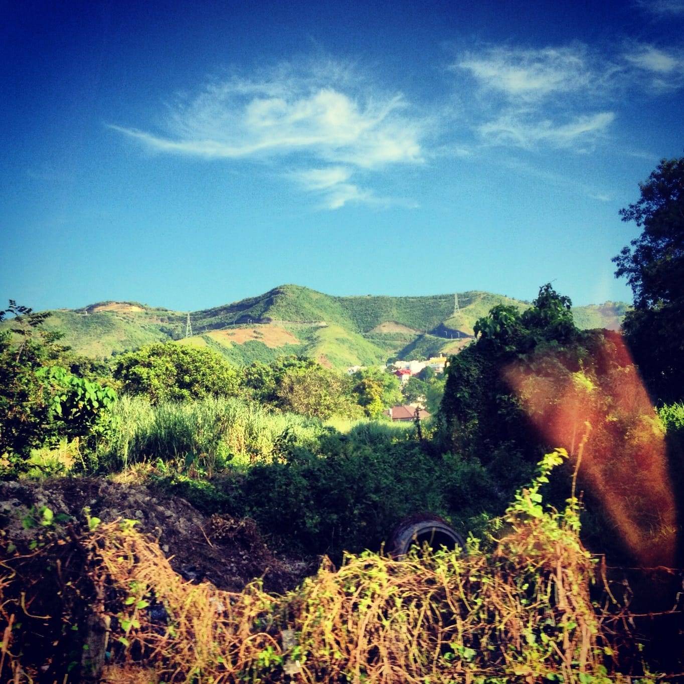 Beautiful view of mountains.
