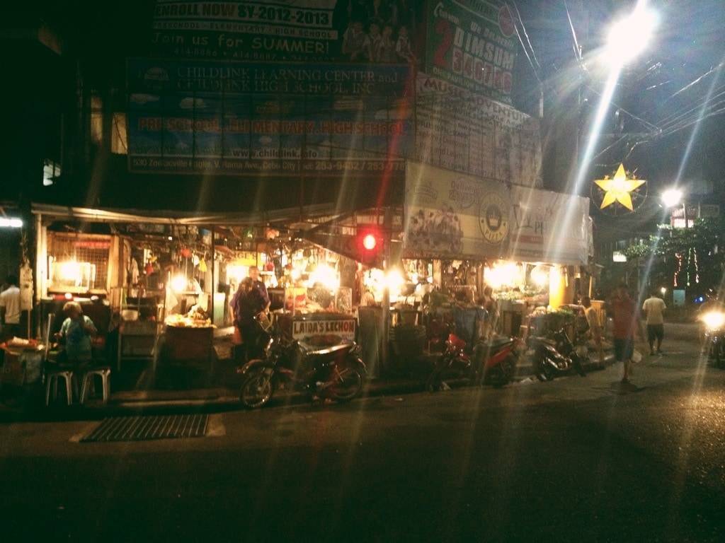 Philippines at night time.