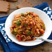 Stovetop Broccoli Lasagna