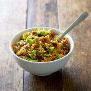 Chopped Apple Quinoa Salad