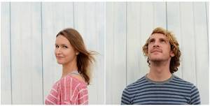 Man and woman.