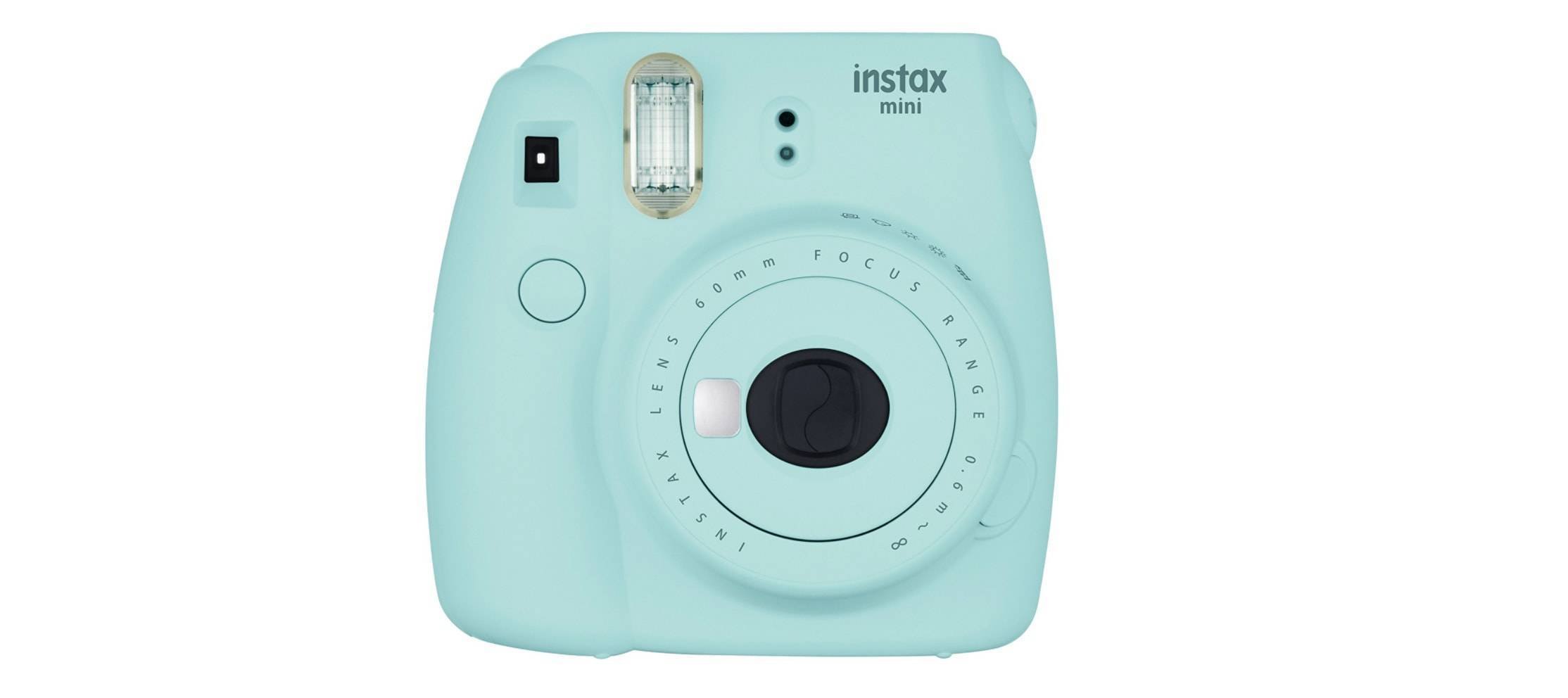 Polaroid mini camera.