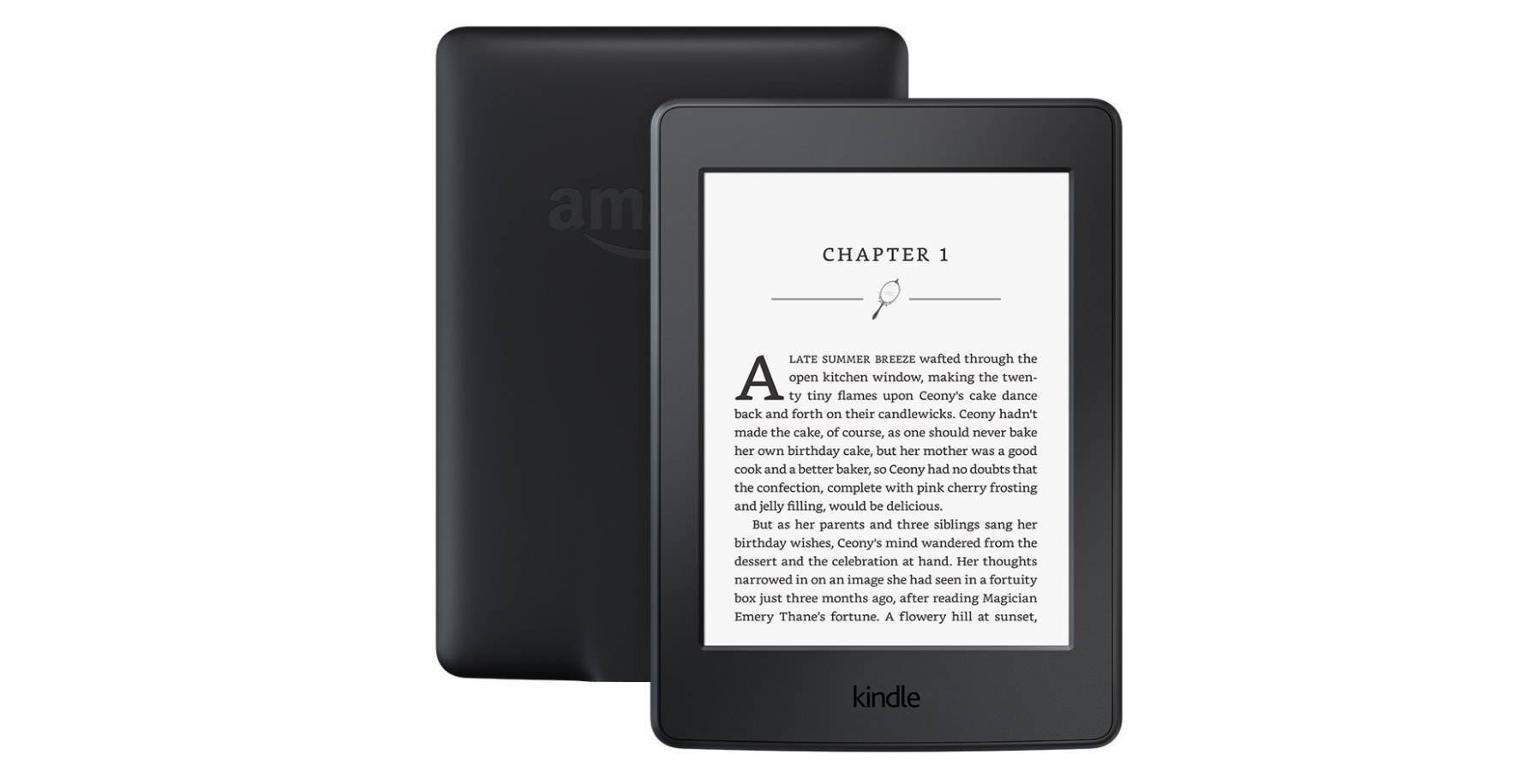 Amazon kindle.