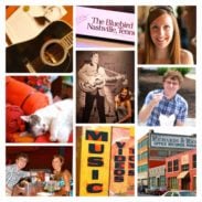 A collage of photos from a trip to Nashville.