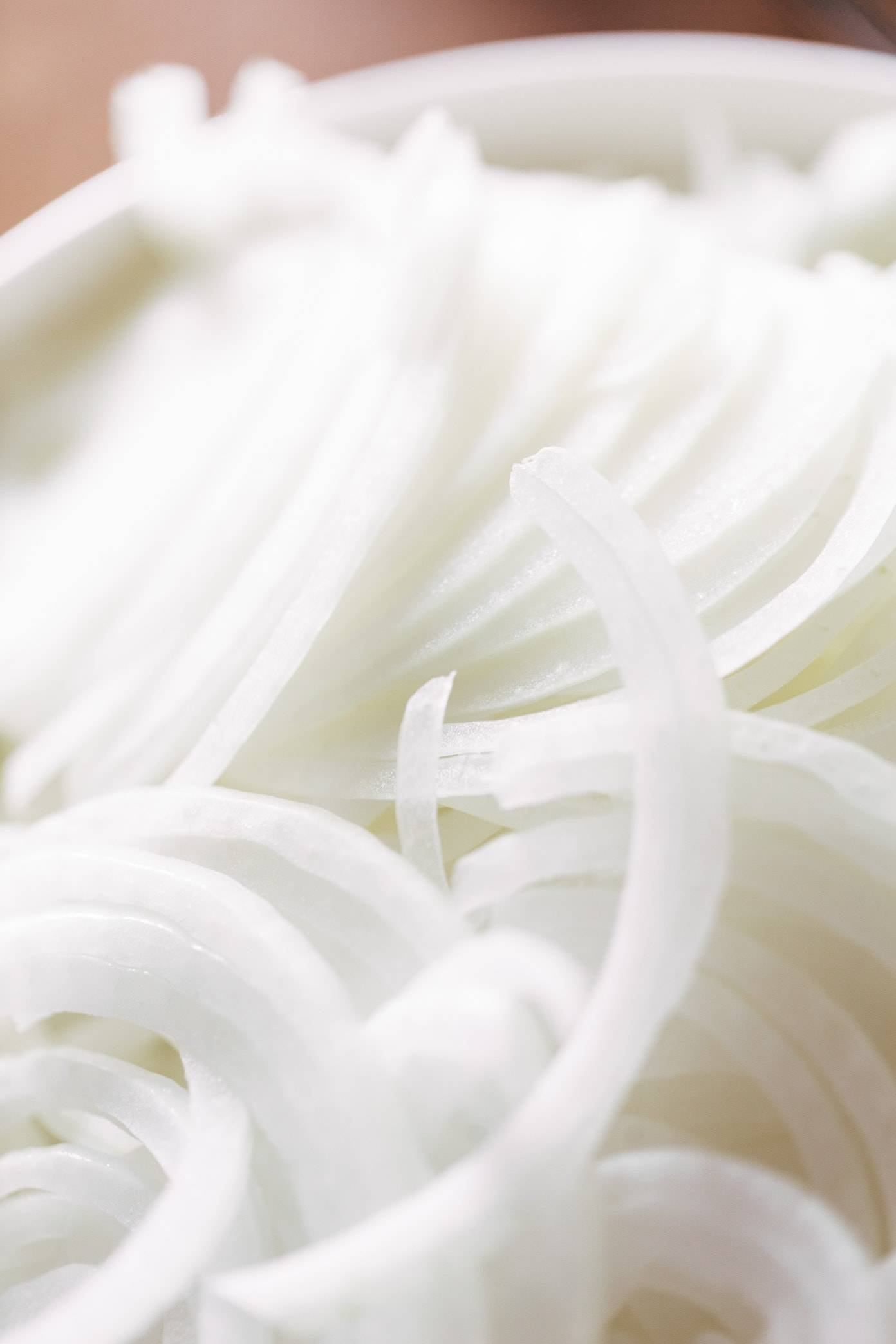 Close up onions.